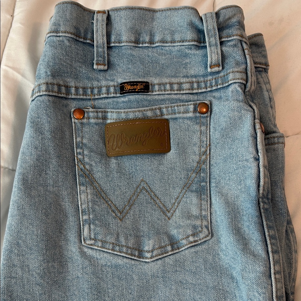 Wrangler Classic Blue Denim Jeans